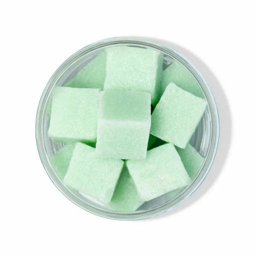 FABRIK Cosm. Скраб-"кубики" Сахарный д/тела Sugar Green Scrub 200гр банка срок 03.2026