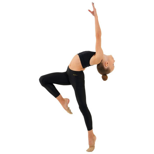 Лосины гимнастические Grace Dance, р. 28, цвет чёрный  фото 6