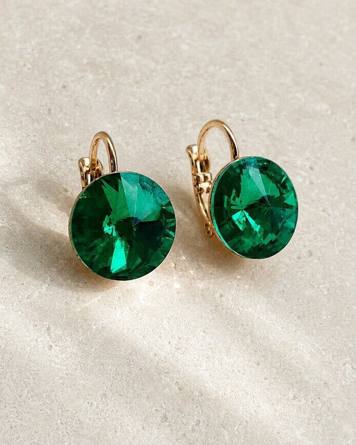 Серьги с кристаллами Swarovski