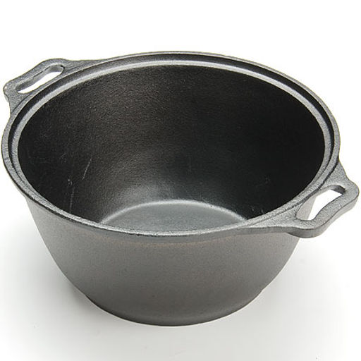 26025 Кастрюля 3 л.+кр/ск 2в1 24 см чугун MB (х2) - Mayer&boch фото 3