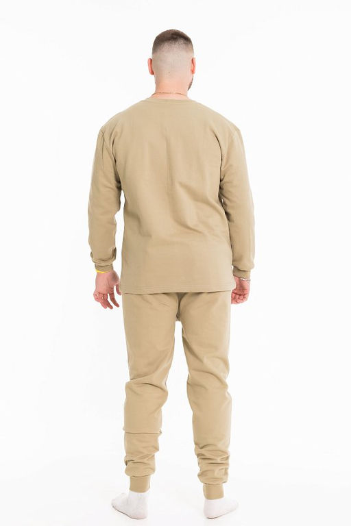 Нательное белье с начесом М10005к Хаки светлый