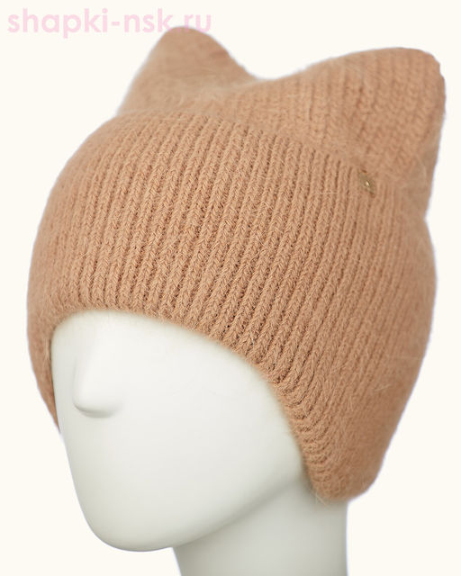 40024 1A KHW Малунг Шапка с ушками женская (56-58)