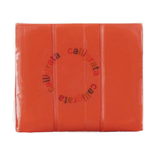 Полимерная глина Calligrata 50 г, флоуресцентная оранжевая