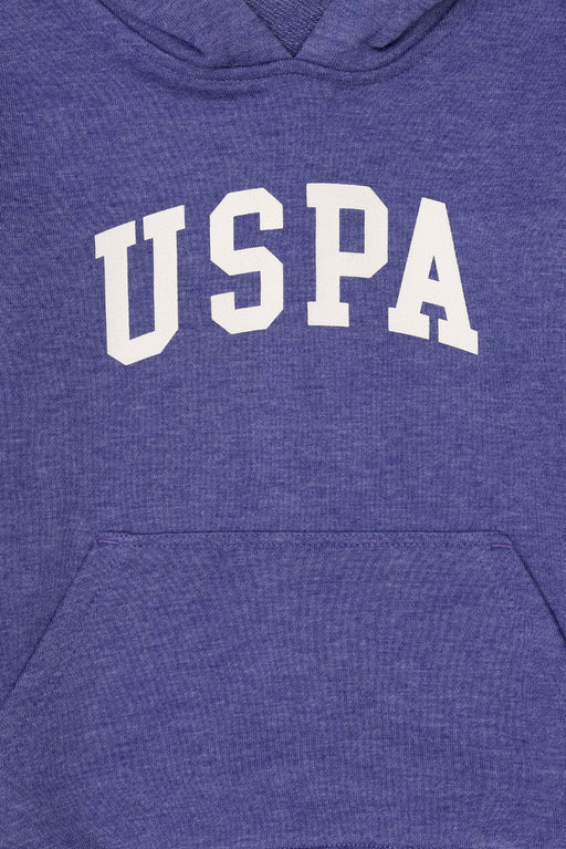 Базовый свитшот фиолетового цвета для мальчика Неожиданная скидка в корзине - U.s. polo assn фото 3