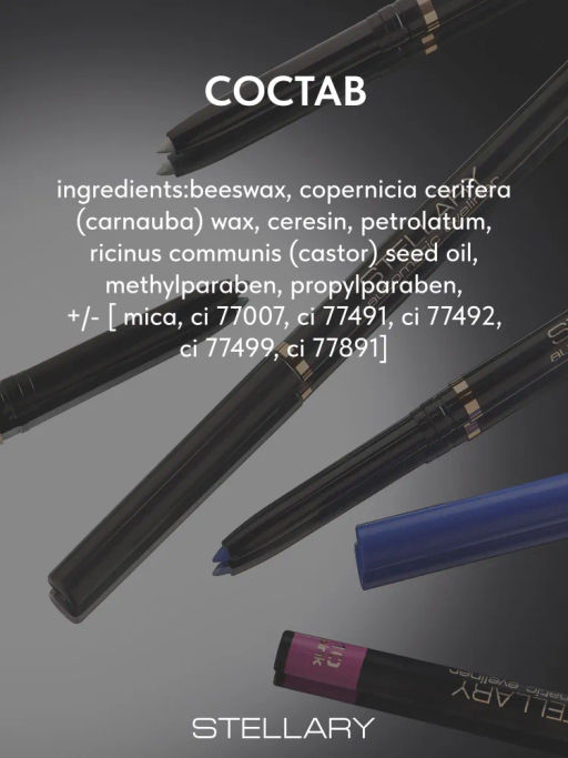 Stellary Автоматический карандаш для глаз Automatic eyeliner тон 10 розовый  фото 8