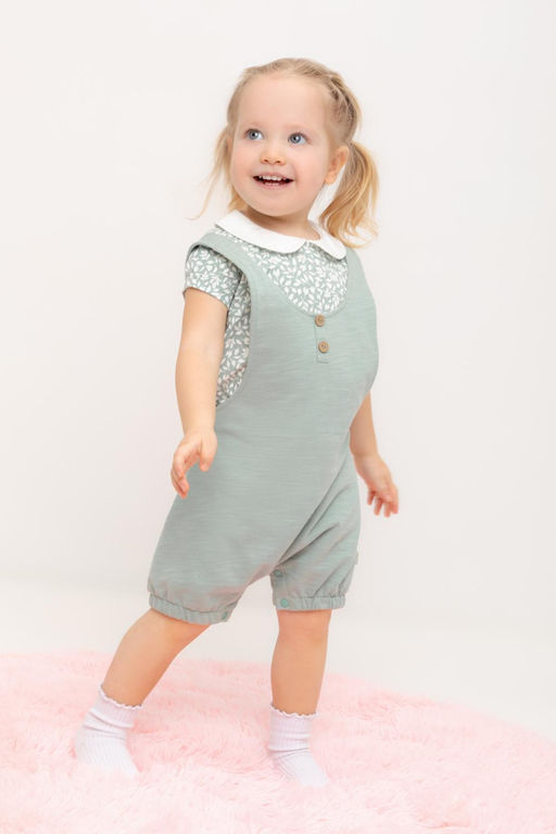 КР 6500/холодная мята к475 полукомбинезон д/дев яс