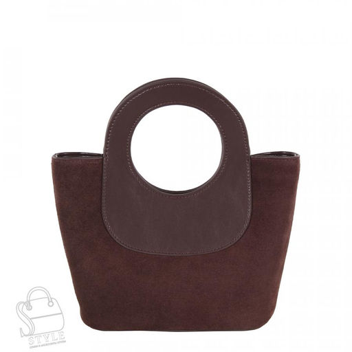 Сумка женская кожаная 56075BDAA coffee Baidou в Новосибирске