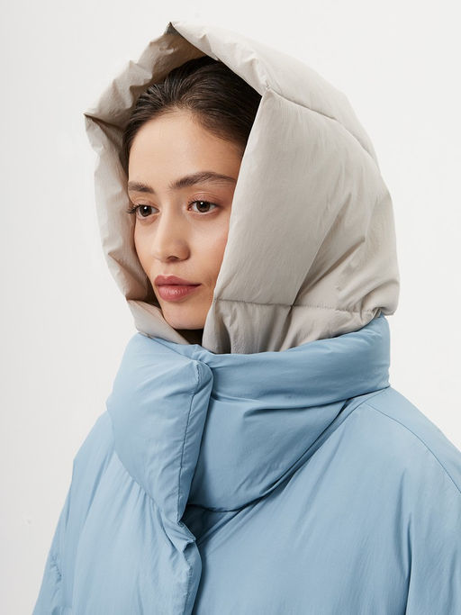 Пальто женское 12511-23052 blue/light grey
