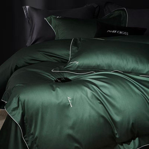 КПБ Mency Winni Mark Cross Бархатный сатин MENWMC008 2 спальный