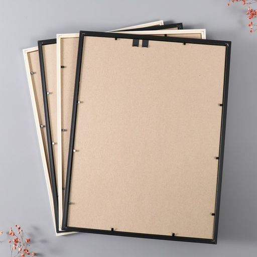 Набор фоторамок для фото 30×40 см Keep memories «Формат», 4 шт. чёрный, белый, (стекло)