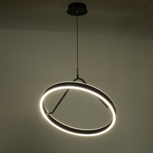 Светильник «Салерно» LED 60 Вт 3000-6000К черно-золотой 50×50×100 см