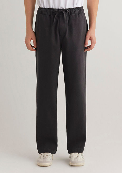 Beli Bagc?kl? Antrasit Pantolon - Mavi фото 4