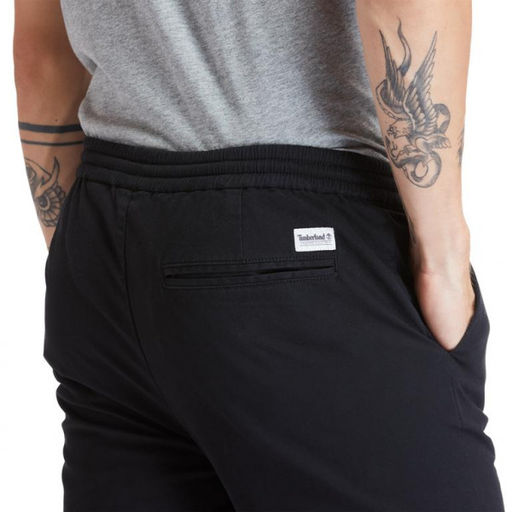 Мужские брюки Timberland Jogger Pant Lovell Lake Stretch Twill Slim Tappered черные  фото 5