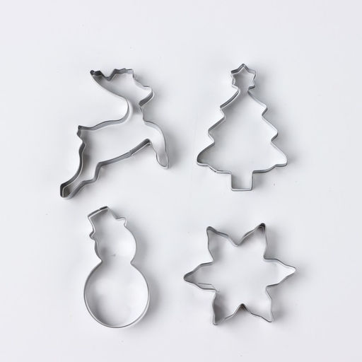 Формы для выпечки новогодние Уютная сказка, 4 шт. - KONFINETTA фото 2