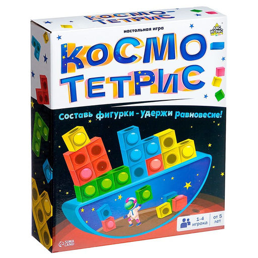 Настольная игра Космо-тетрис - Лас играс kids фото 13