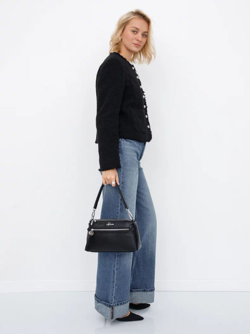 Сумка 2219-2S black Velina Fabbiana-Safenta