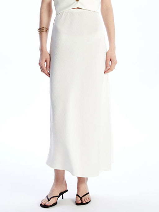 Beli Lastikli Modal Kar???ml? Etek