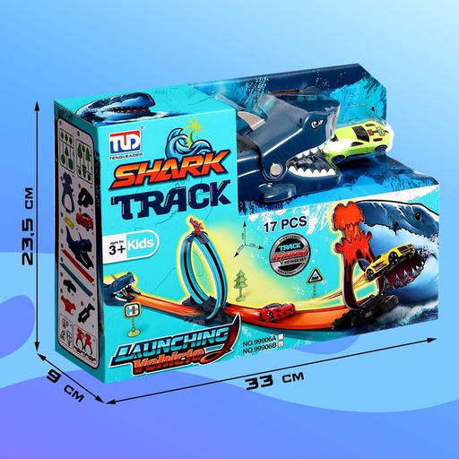 Автотрек Акула с машинкой и запуском - Simaland фото 11