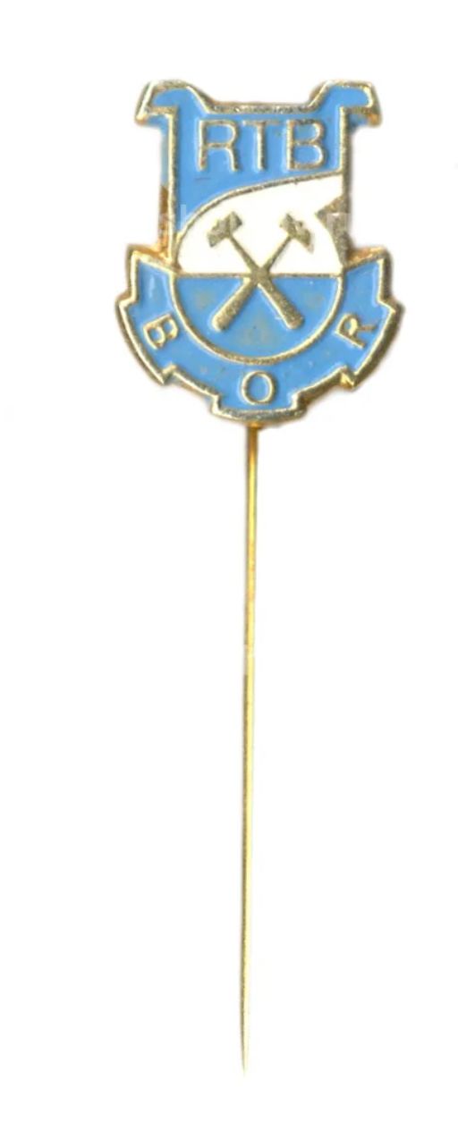 Значок рекламный RTB BOP (Сербия)