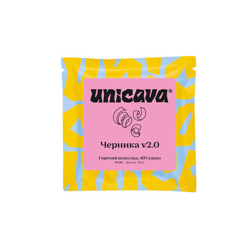 Черника v2.0, горячий шоколад 40 %