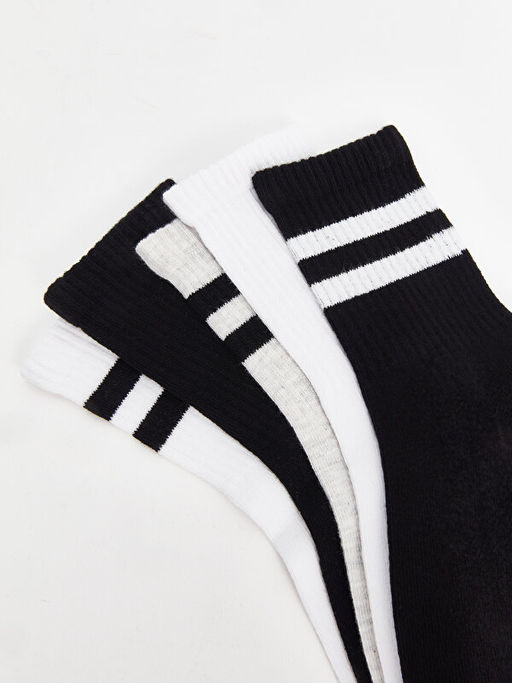 ?izgili Kad?n Soket ?orap 5li