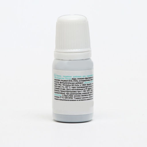 Цена за 3 шт. Краситель пищевой Prime-gel, водорастворимый, бирюза, 10 мл
