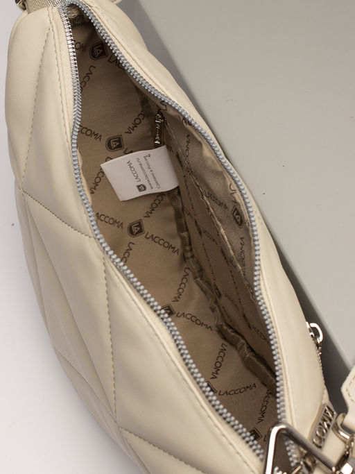 LACCOMA сумка Багира-Ф826-серый эко кожа хлопок  фото 7