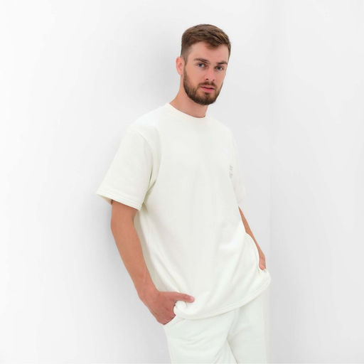 Футболка мужская MIST Men&apos;s casual размер 50, молочный