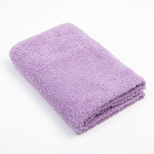 Полотенце махровое Экономь и Я 50*90 см, цв. лиловый, 100% хлопок, 320 гр/м2  фото 3