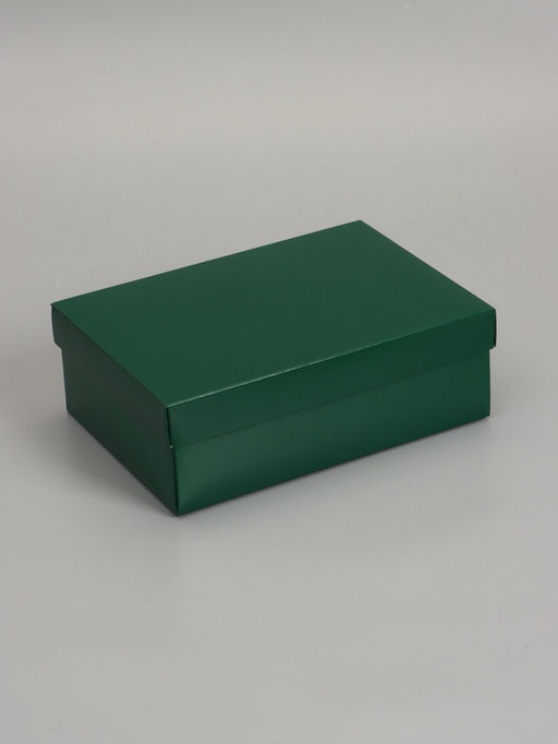 Цена за 5 шт. Коробка складная, крышка-дно, армейский зелёный, 24×17×8 см