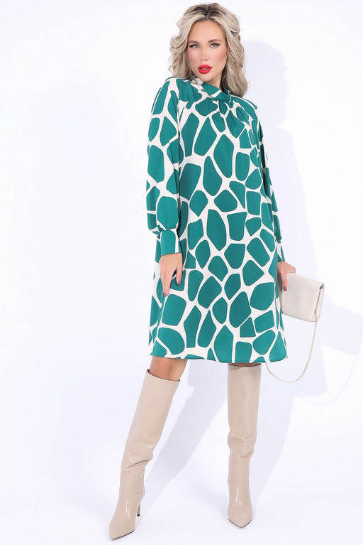 Платье В моем вкусе (изумруд) - Эльза фото 24