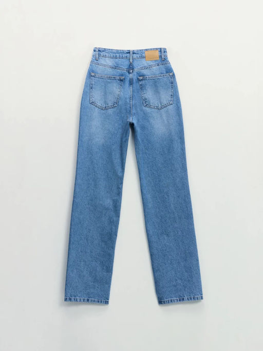 Джинсы straight с высокой посадкой / Zarina фото 7