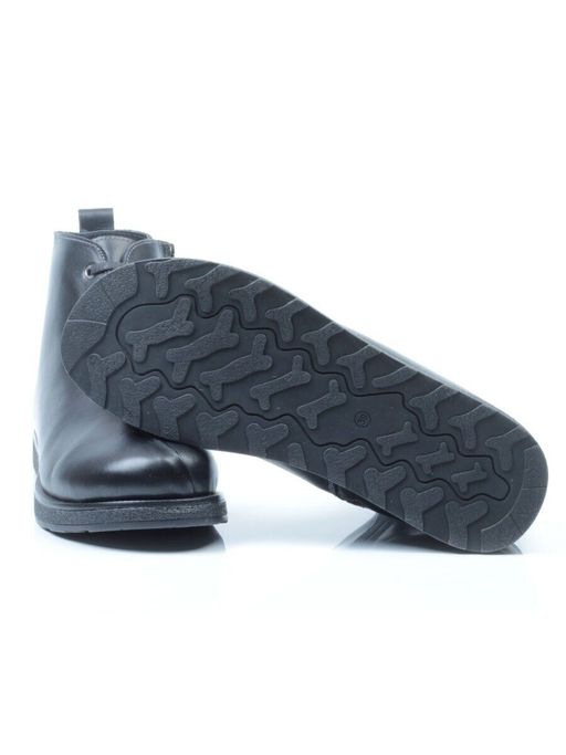 04-930-01 BLACK Ботинки зимние женские (натуральная кожа, натуральный мех) - Фабричный китай фото 17