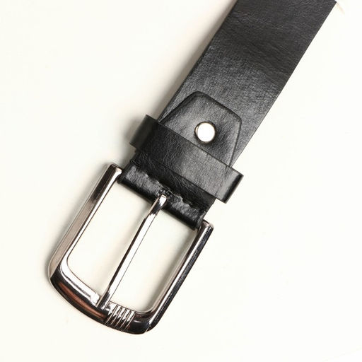 Мужской ремень Мужской стиль, кожзам, цвет чёрный - Simaland фото 5