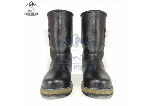 Сапоги мужские Сибирь, черные, войлочная подошва - Мирунт фото 5
