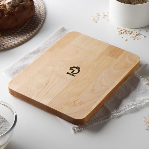 Менажница деревянная квадратная Доляна, 26×20.5×2 см, 3 секции, берёза