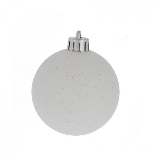 Набор из 24шт, Украшение новогоднее Шар "Нежное сияние", D 6 см, L14 W14 H31 см
