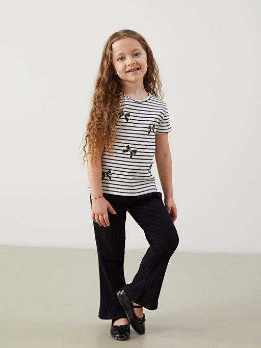 Beli Lastikli ?spanyol Pa?a K?z ?ocuk Tayt