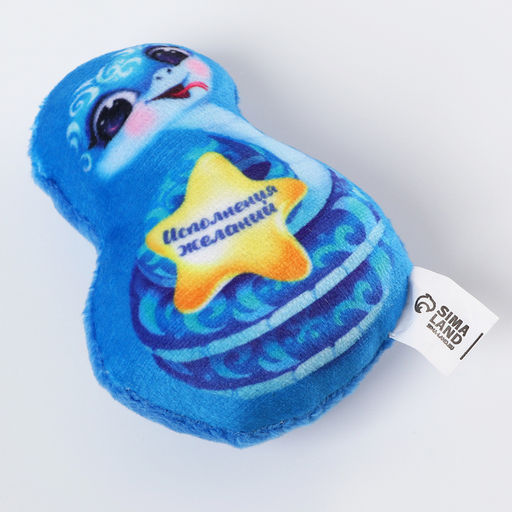 Магнит новогодний мягкий Исполнения желаний, змея - Milo toys фото 3