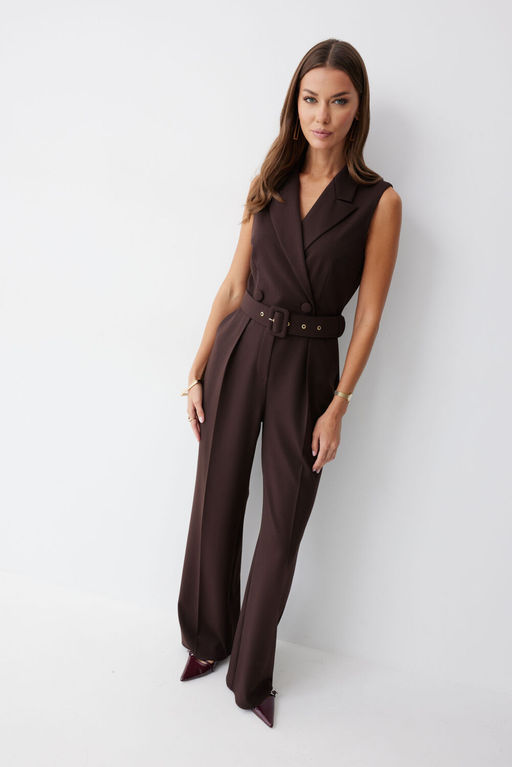 Комбинезон LYUSHe 4211 коричневый  фото 3