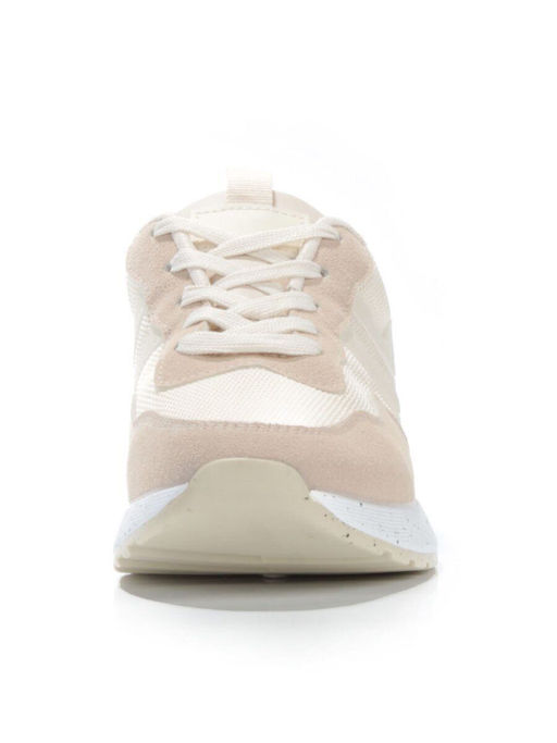 05-6028-6 BEIGE Кроссовки женские (искусственные материалы) - No name фото 10