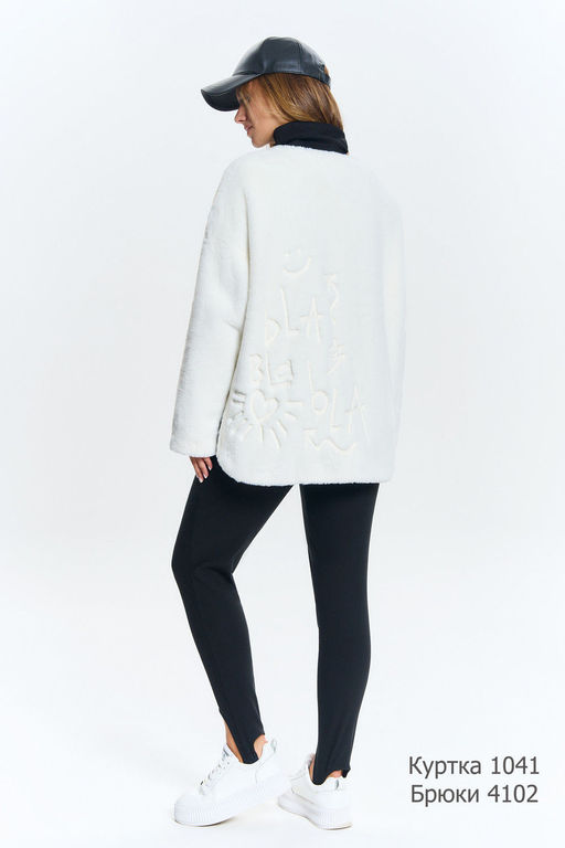 Куртка AVE RARA 1041 Экрю  фото 2