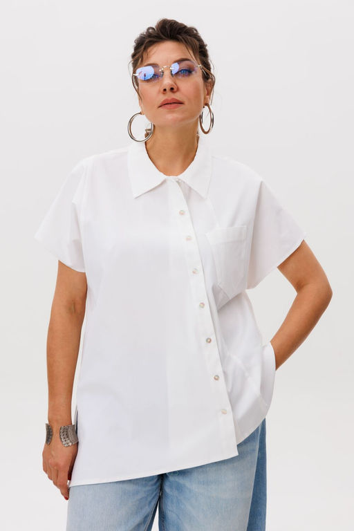 Рубашка ANELLI 1618 белое облако