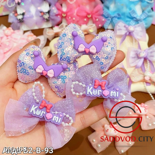 Набор милых детских заколок для волос