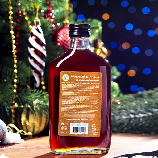 Новогодний медовый бальзам алтайский Женский, 250 мл - Vitamuno фото 3