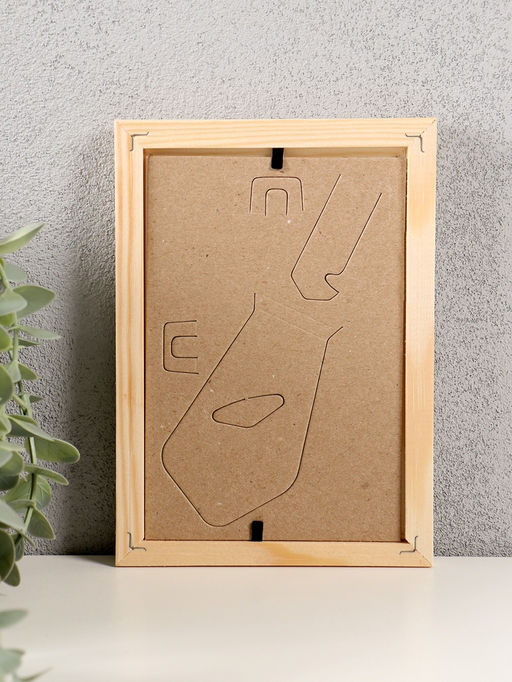 Цена за 2 шт. Фоторамка для фото 10×15 см Keep memories, Beaumont, белое дерево, (пластиковый экран)