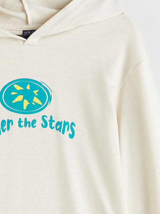 Kap??onlu Erkek ?ocuk Sweatshirt