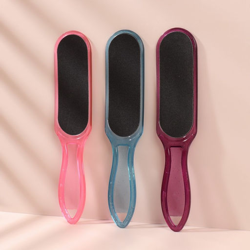 Тёрка для ног, наждачная, двусторонняя, 24 см, цвет МИКС - Queen fair фото 4