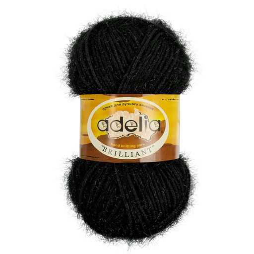 Пряжа ADELIA BRILLIANT 100% полиэстер 10 шт. х 50 г 90 м  5 м