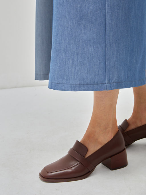 Комбинезон с брюками-кюлотами из костюмной однотонной джинсовой ткани - Tantino фото 7